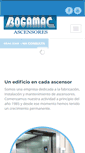 Mobile Screenshot of bogamacascensores.com.ar